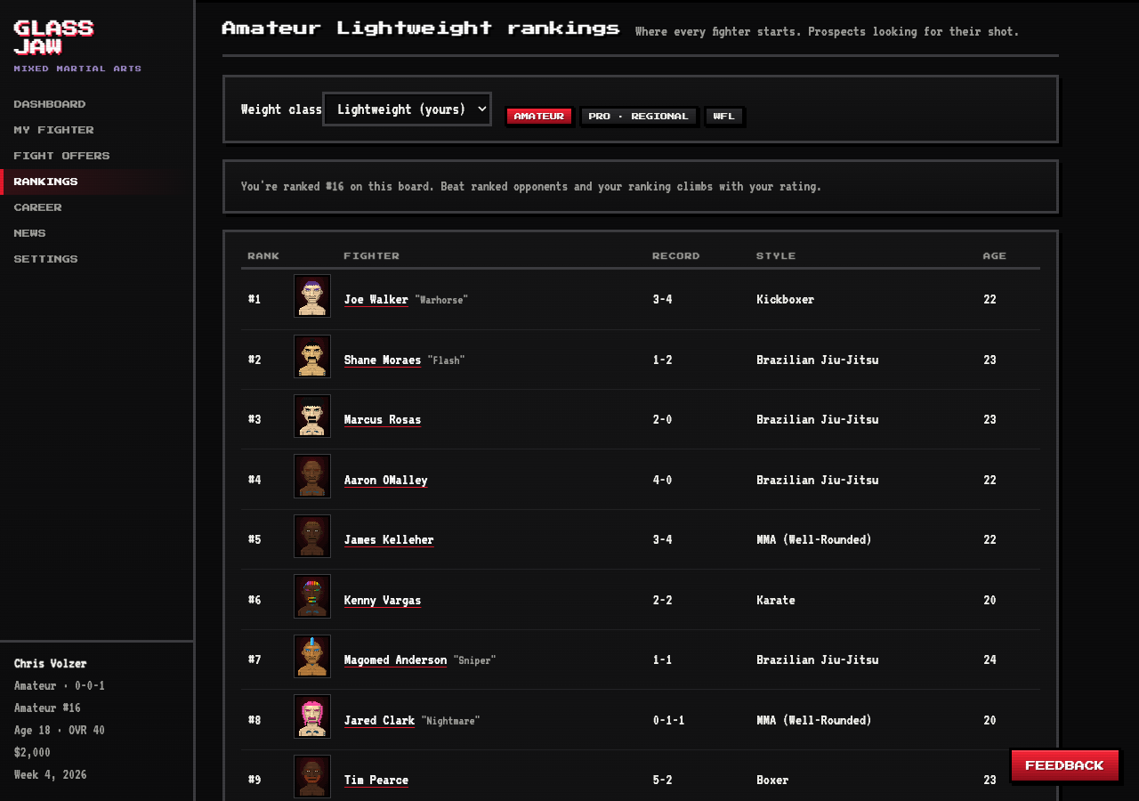 The Glass Jaw dev blog is live — screenshot 2