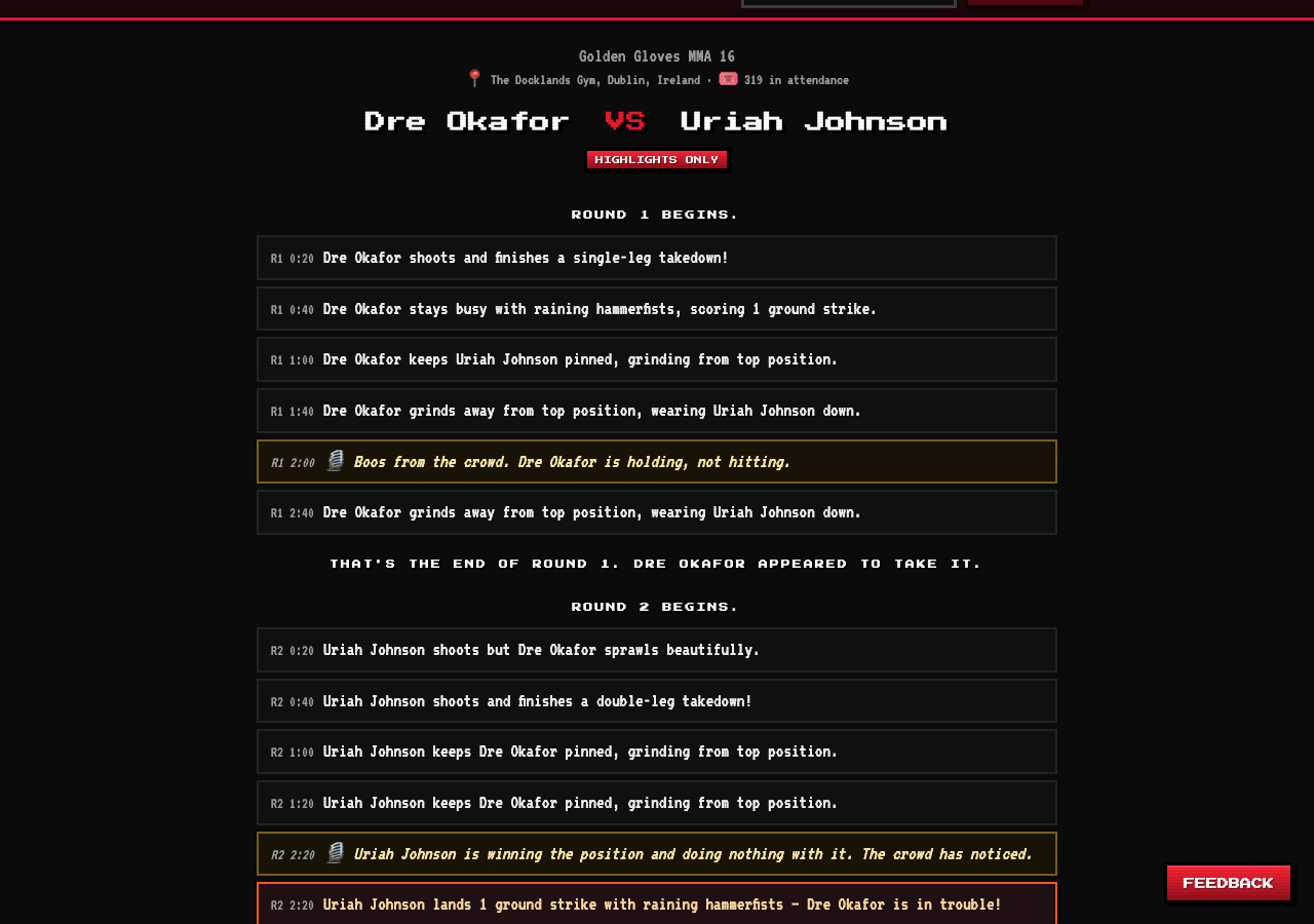 Cageside commentary is live — screenshot 2