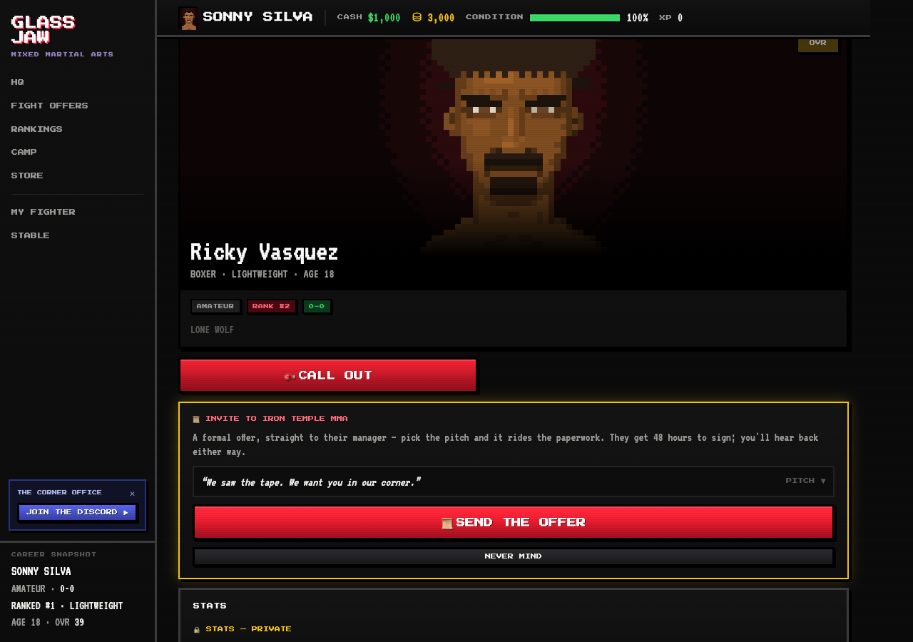 Camp invites: put some names on the wall — screenshot 2