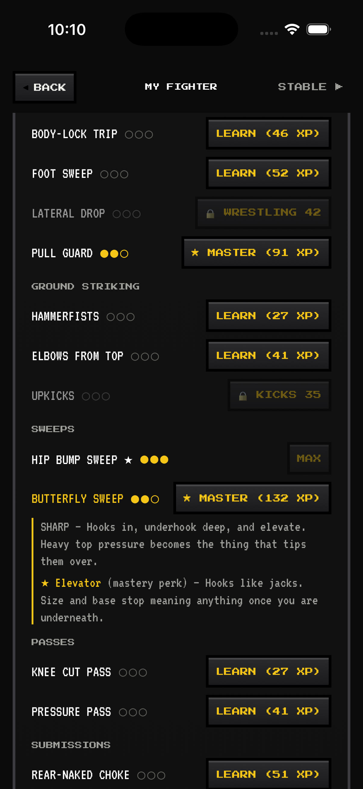 Guard is here: sweeps, passes and a real BJJ game — screenshot 2