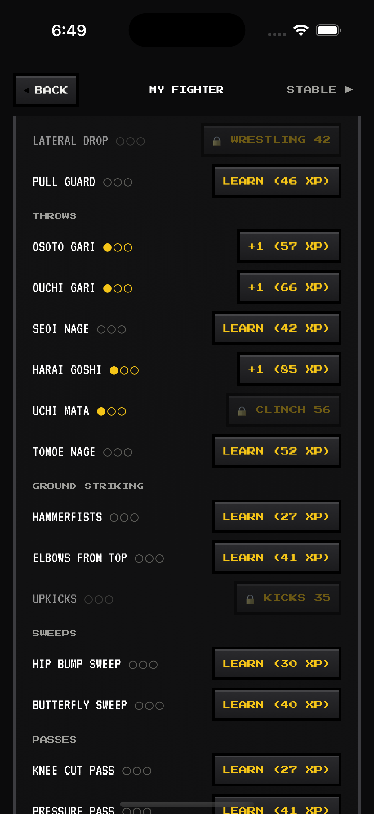 Judo is live — and throws hurt now — screenshot 2
